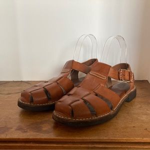 COLE HAAN Women’s  Leather Fisherman Sandals Size 8AA